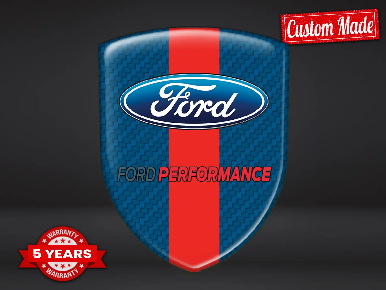 Ford Badge Auto Personalizzati Max Chic Pro Design